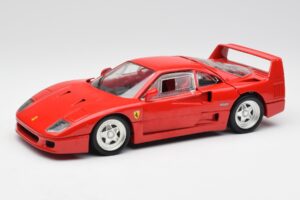 Ferrari F40 Piros Hot Wheels 1:18 23911 Fém
