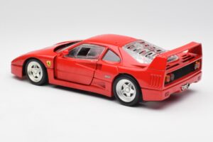 Ferrari F40 Piros Hot Wheels 1:18 23911 Fém – 7. kép a 8-ből