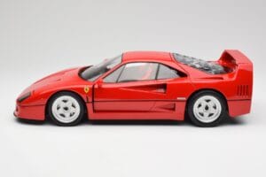 Ferrari F40 Piros Norev 1:12 127900 Fém – 3. kép a 6-ből