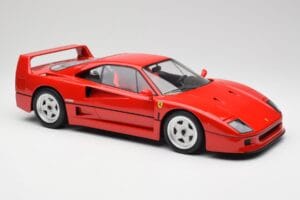 Ferrari F40 Piros Norev 1:12 127900 Fém – 4. kép a 6-ből