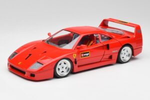 Ferrari F40 Piros Bburago 1:18 3332 Fém