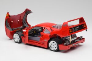 Ferrari F40 Piros Bburago 1:18 3332 Fém – 5. kép a 8-ből