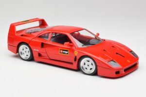 Ferrari F40 Piros Bburago 1:18 3332 Fém – 6. kép a 8-ből