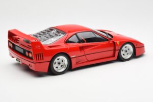 Ferrari F40 Piros Kyosho 1:18 08416R2 Fém – 4. kép a 10-ből