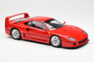 Ferrari F40 Piros Kyosho 1:18 08416R2 Fém – 8. kép a 10-ből