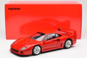 Ferrari F40 Piros Kyosho 1:18 08416R2 Fém – 10. kép a 10-ből