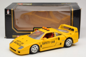 Ferrari F40 Safety Car Sárga Bburago 1:18 3032-Y2 Fém – 8. kép a 8-ből