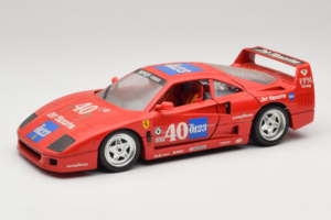 Ferrari F40 #40 the0123 Piros 1987 Bburago 1:18 3332-P5 Fém