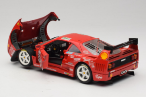 Ferrari F40 LM Unisys #59 Ota / P. Nappi / R. Donovan 24 Hours of Le Mans 1996 Bburago 1:18 3032-U1 Fém – 5. kép a 8-ből