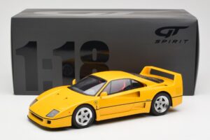 Ferrari F40 Sárga GT Spirit 1:18 GT839 Gyanta – 6. kép a 6-ből