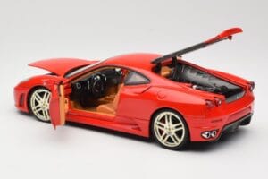 Ferrari F430 Piros Hot Wheels 1:18 G7160 Fém – 5. kép a 8-ből