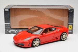 Ferrari F430 Piros Hot Wheels 1:18 G7160 Fém – 8. kép a 8-ből