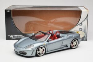Ferrari F430 Spider Blue Metallic Hot Wheels 1:18 H3074 Fém – 8. kép a 8-ből
