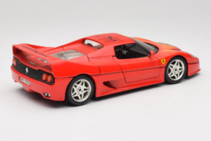 Ferrari F50 Braccio & Gotz M. Schumacher Aláírás Kiadás Bburago 1:18 MS Fém – 3. kép a 8-ből
