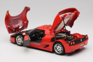 Ferrari F50 Braccio & Gotz M. Schumacher Aláírás Kiadás Bburago 1:18 MS Fém – 5. kép a 8-ből