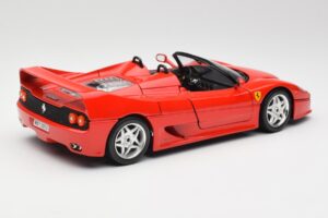 Ferrari F50 Kabrió Piros Bburago 1:18 3352 Fém – 3. kép a 8-ből