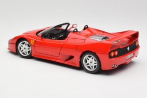 Ferrari F50 Kabrió Piros Bburago 1:18 3352 Fém – 7. kép a 8-ből
