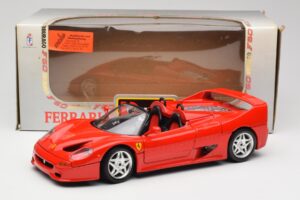 Ferrari F50 Kabrió Piros Bburago 1:18 3352 Fém – 8. kép a 8-ből