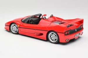 Ferrari F50 Kabrió Piros Maisto 1:18 50246 Fém – 7. kép a 8-ből