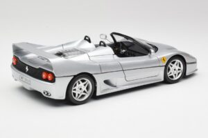 Ferrari F50 Kabrió Ezüst Bburago 1:18 3372 Fém – 3. kép a 8-ből