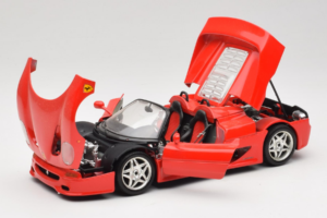 Ferrari F50 Kabrió Piros Bburago 1:18 3372-P1 Fém – 2. kép a 8-ből
