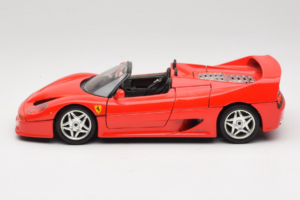 Ferrari F50 Kabrió Piros Bburago 1:18 3372-P1 Fém – 4. kép a 8-ből