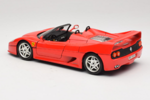 Ferrari F50 Kabrió Piros Bburago 1:18 3372-P1 Fém – 7. kép a 8-ből