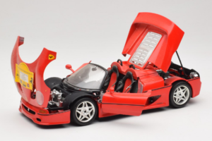 Ferrari F50 Kabrió 50 Jahre Ferrari 24 Jahre Bburago FMC Piros Bburago 1:18 3352-P1 Fém – 2. kép a 8-ből