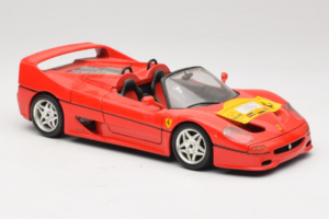Ferrari F50 Kabrió 50 Jahre Ferrari 24 Jahre Bburago FMC Piros Bburago 1:18 3352-P1 Fém – 6. kép a 8-ből