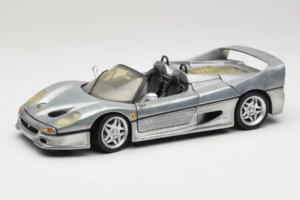 Ferrari F50 Kabrió Chrome Silver Limitált Kiadás Hot Wheels 1:18 25741 Fém