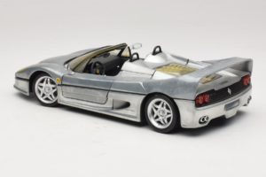 Ferrari F50 Kabrió Chrome Silver Limitált Kiadás Hot Wheels 1:18 25741 Fém – 7. kép a 8-ből
