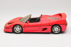 Ferrari F50 Kabrió Monza Red Standox Bburago 1:18 ST01 Fém – 4. kép a 8-ből