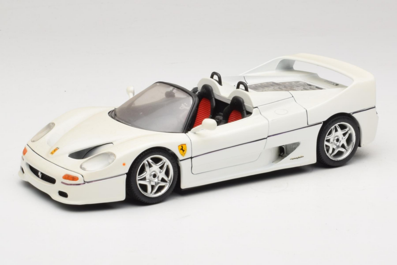 Ferrari F50 Kabrió Fehér Bburago 1:18 3352-W1 Fém