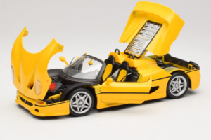 Ferrari F50 Kabrió Shell Sárga Maisto 1:18 3076-Y2 Fém – 2. kép a 8-ből