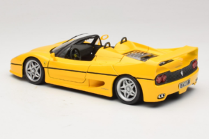 Ferrari F50 Kabrió Shell Sárga Maisto 1:18 3076-Y2 Fém – 7. kép a 8-ből