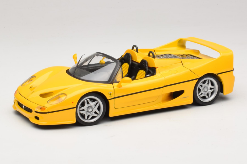 Ferrari F50 Kabrió Shell Sárga Maisto 1:18 3076-Y2 Fém