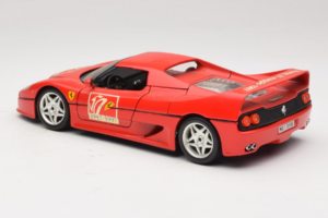 Ferrari F50 Coupe #50 50 Jahre Ferrari Piros Bburago 1:18 3352-P2 Fém – 7. kép a 8-ből