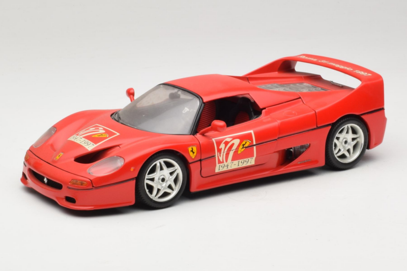 Ferrari F50 Coupe #50 50 Jahre Ferrari Piros Bburago 1:18 3352-P2 Fém