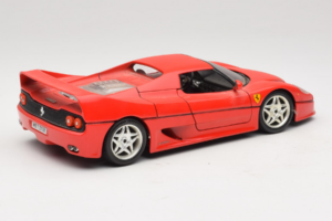 Ferrari F50 Coupe Piros Bburago 1:18 3382 Fém – 3. kép a 8-ből