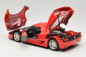 Ferrari F50 Coupe Piros Bburago 1:18 3382 Fém – 5. kép a 8-ből