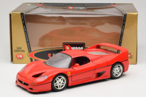 Ferrari F50 Coupe Piros Bburago 1:18 3382 Fém – 8. kép a 8-ből