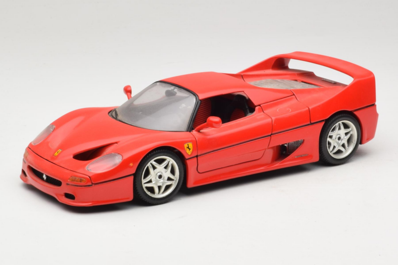 Ferrari F50 Coupe Piros Bburago 1:18 3382 Fém