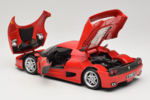 Ferrari F50 Coupe Shell Piros Maisto 1:18 3076-R1 Fém – 5. kép a 8-ből