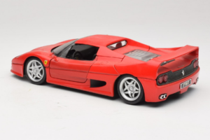Ferrari F50 Coupe Shell Piros Maisto 1:18 3076-R1 Fém – 7. kép a 8-ből