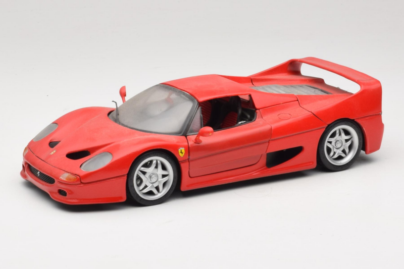Ferrari F50 Coupe Shell Piros Maisto 1:18 3076-R1 Fém