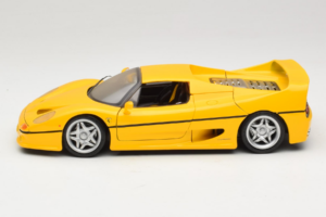 Ferrari F50 Coupe Shell Sárga Maisto 1:18 3076-Y1 Fém – 4. kép a 8-ből