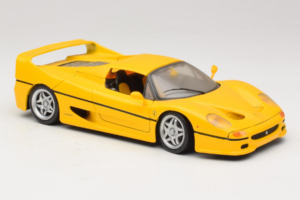 Ferrari F50 Coupe Shell Sárga Maisto 1:18 3076-Y1 Fém – 6. kép a 8-ből