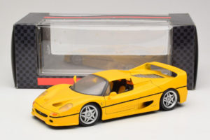 Ferrari F50 Coupe Shell Sárga Maisto 1:18 3076-Y1 Fém – 8. kép a 8-ből