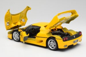 Ferrari F50 Giallo Modena Maisto 1:18 F50001 Fém – 5. kép a 8-ből