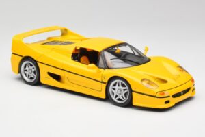 Ferrari F50 Giallo Modena Maisto 1:18 F50001 Fém – 6. kép a 8-ből